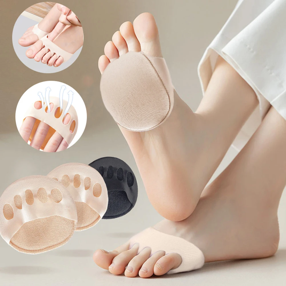 Metatarsal Forefoot Pads High Heels Shoes Insoles Calluses Corns Foot Pain Care Ball of Cushions Socks Toe Pad Inserts for Women shoe insoles forefoot pads forefoot cushion metatarsal sleeve