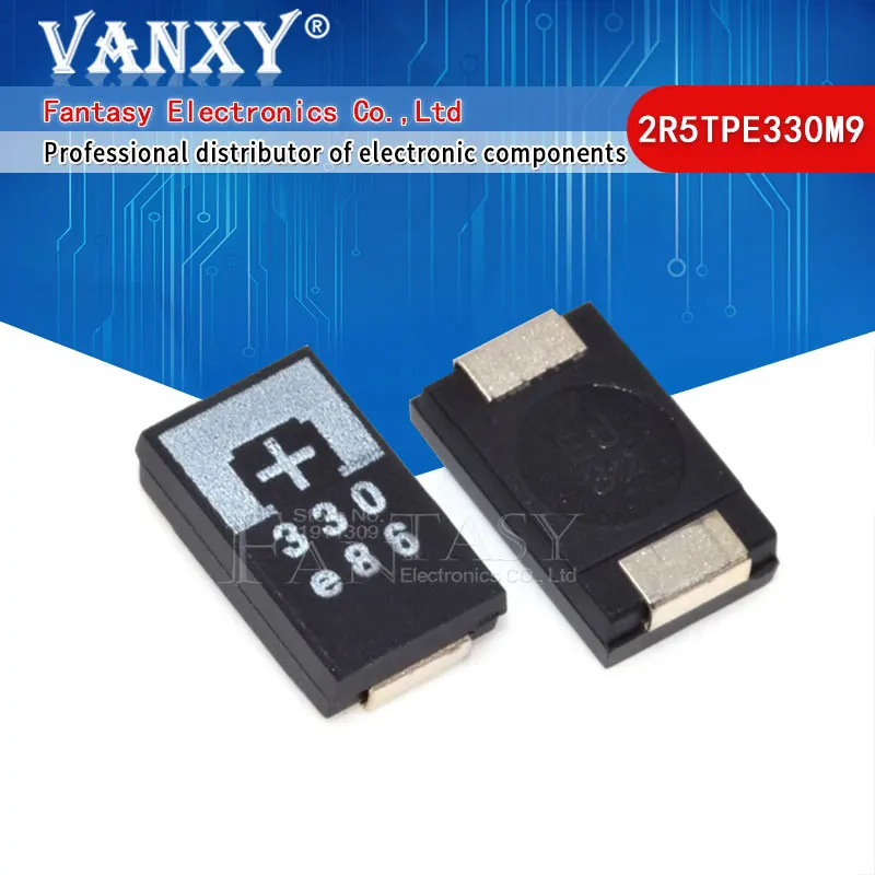 

10 шт. 2R5TPE330M9 330UF 2R5TPE470M9 2R5TPE220M9 220UF 470UF 2,5 V 330 6,3 V SMD танталовые конденсаторы, полимерный Тип D ультратонкий 7343