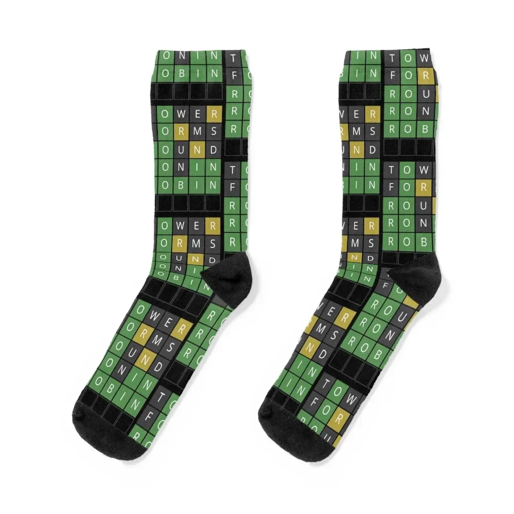 My First Wordle Socks aesthetic Antiskid soccer hip hop Socks Women Men's