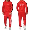 2024 WTF World Taekwondo Federation Men's New Solid Color Sweatshirt Set Casual Long-sleeved Hoodies + Pants Two Piece Suit 4