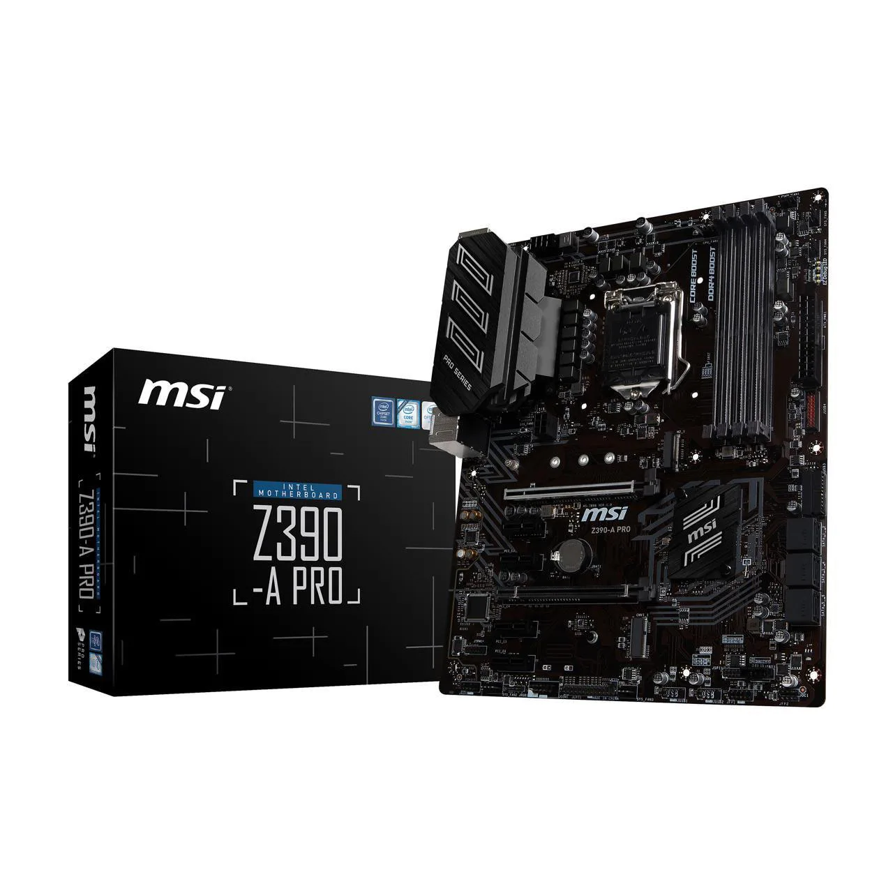 Per Msi Pro Z390-A Pro Lga 1151 Supporto 9Th/8Th Gen Intel Core Intel Z390 Sata 6 Gb/S Atx Scheda Madre Da Gioco Pci-E 3.0X16 Slot