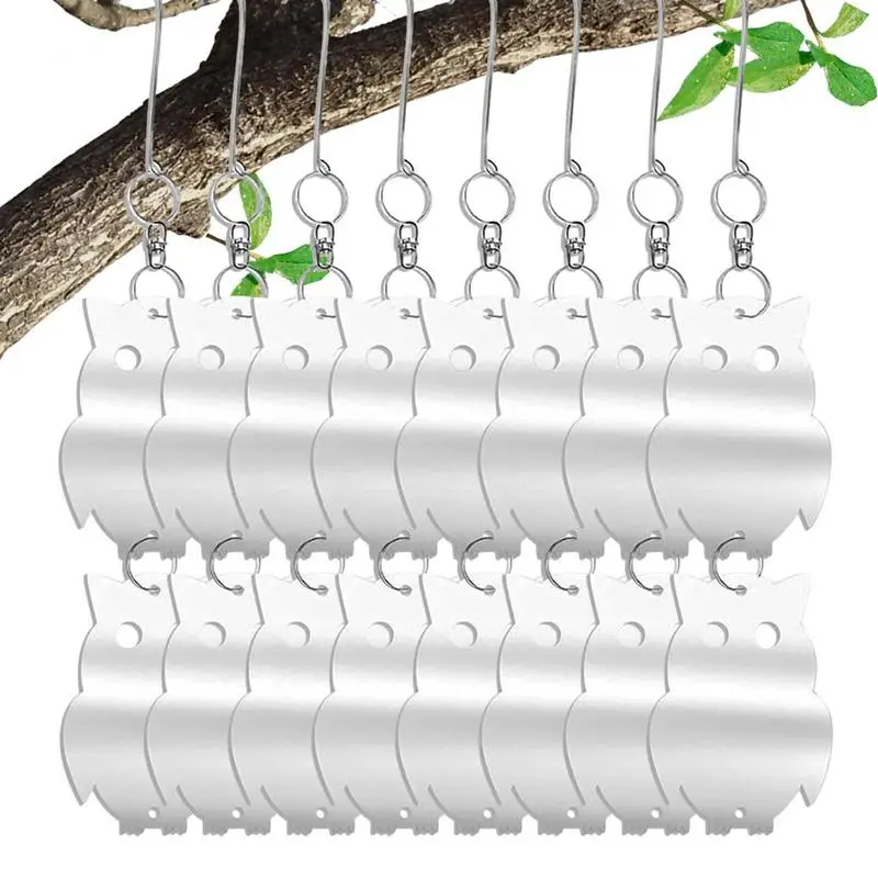 

Bird Reflectors Reflective Bird Scare Owl Extra Sparkly Bird Scare Devices Bird Reflectors To Keep Birds Away From Parking Lots