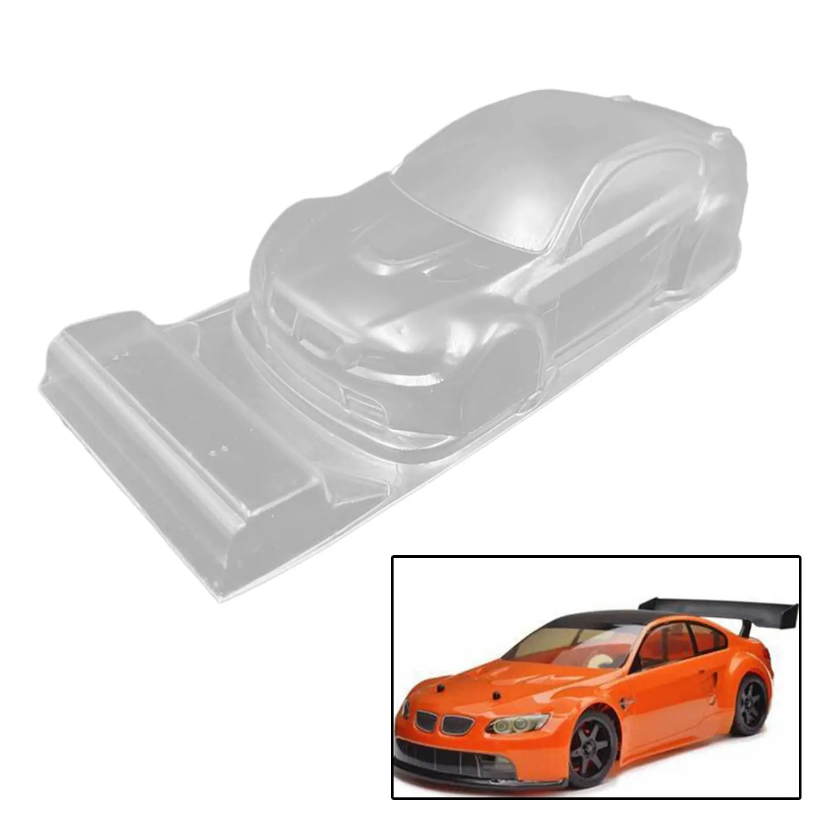 Carcasa De Repuesto Para Coche RC 1604 SG1604 1/16 Color Negro - Accesorio Duradero