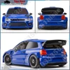 LDRC LD2801 RC Drift Car 1/28 POLO Race Car Model  2.4G 4WD LED Lights Full Scale Controlled Model Children Car Toys Gifts 3