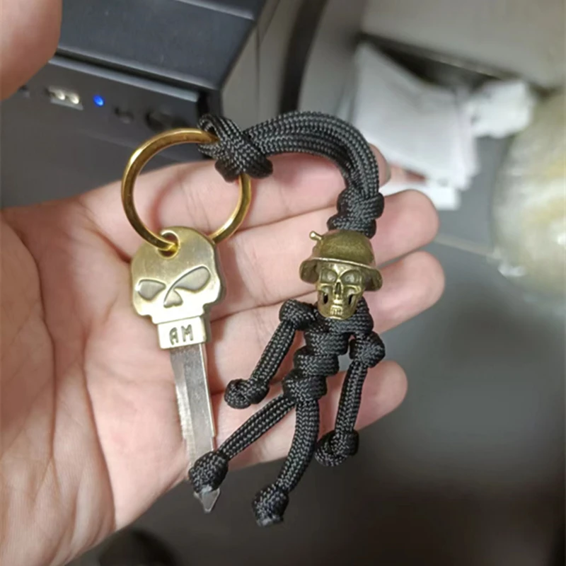 Skull Motorcycle Uncut brass Blade Blank Key Embryo 1 PCS Fit For Honda motorcycle motorcycle keys motorcycle key head motorcycle key accessories