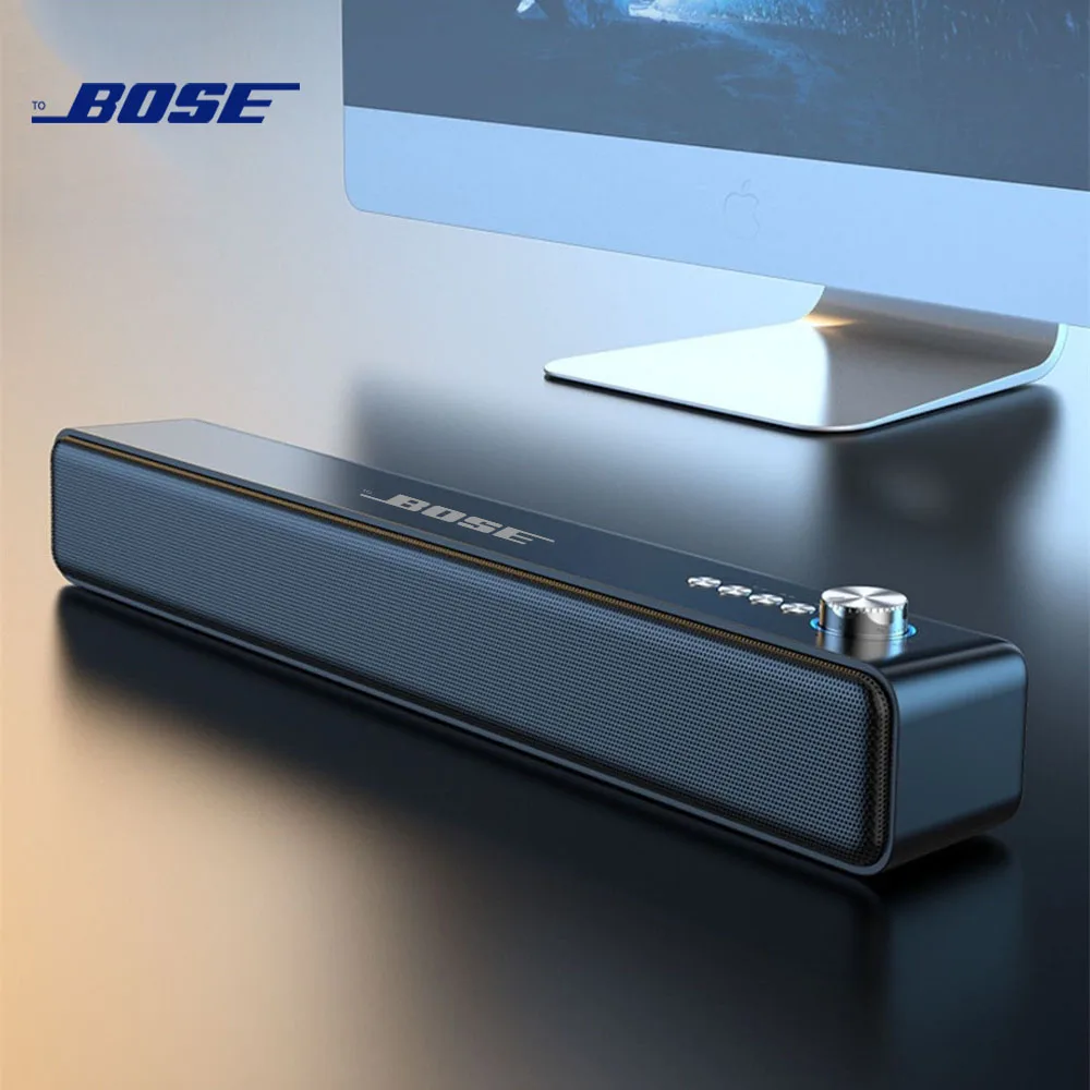 

Original toBOSE Bluetooth Subwoofer Soundbar TV Audio Echo Wall Computer Speaker Home Theater Music Wireless Blueooth Speaker