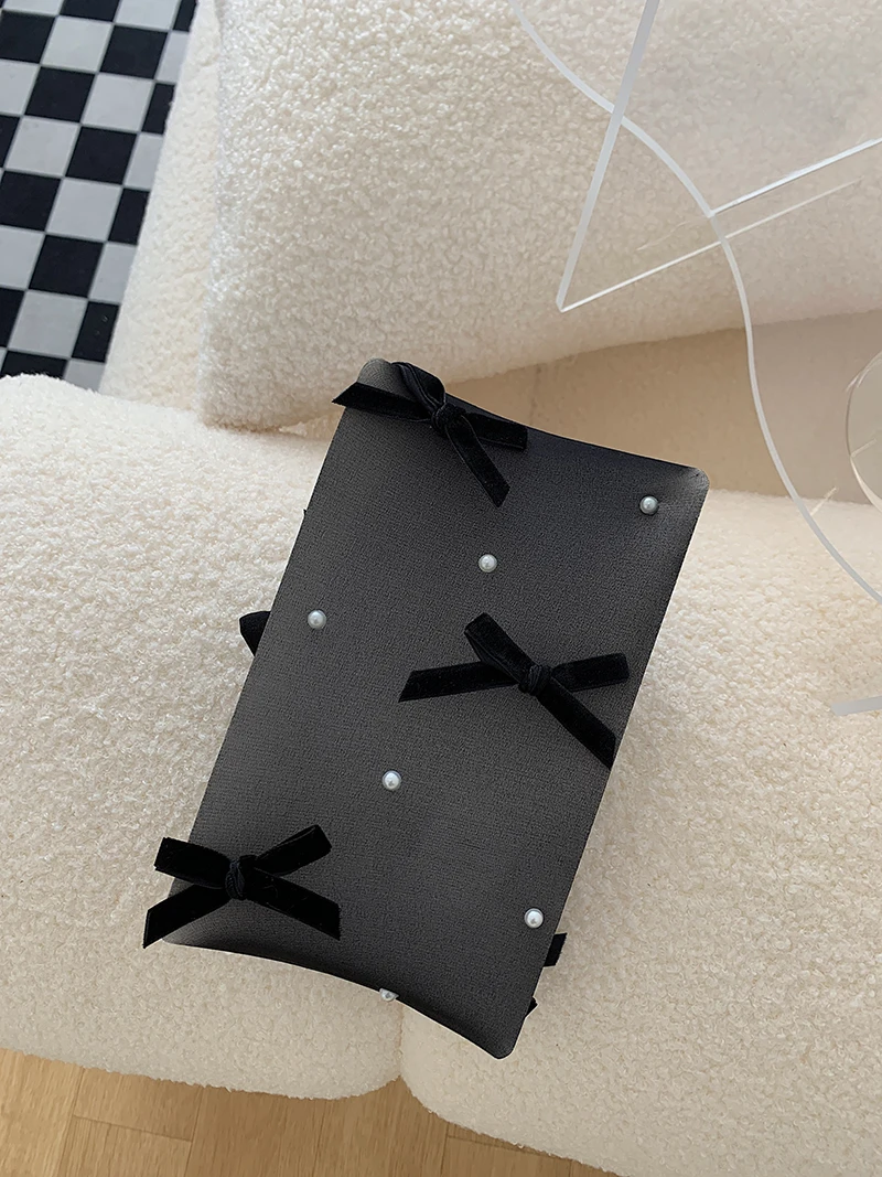 Spring And Autumn Milk White Hosiery Socks Girl's Heart Velvet Bow Pearl Outer Wear Body Stockings Slim Thigh High Panty Hose