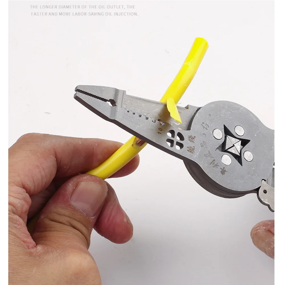 Versatile Multi-functional Crimping Pliers for Wire Processing and Terminal Crimping