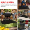 Large Fire Blanket Double-Sided Fireproof Grill Pad Under Grill Mat Grill Fireplace Fire Mat Oil-Proof Waterproof BBQ Protector 6