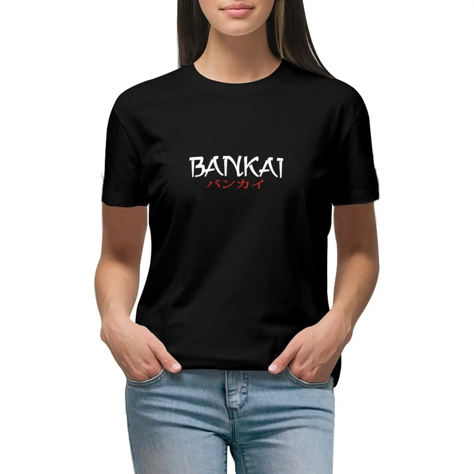 

BANKAI T-shirt graphics anime clothes oversized new edition t shirts for Women