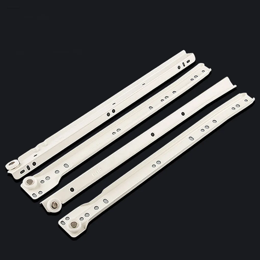 1 Pair Steel Drawer Slide Portable Track Rail Furniture Fitting 55cm