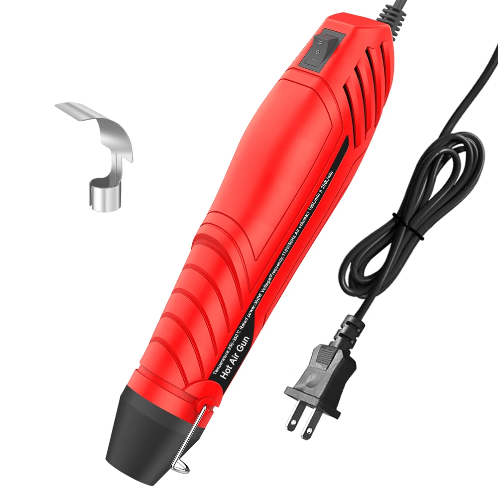 300W Hot Air Gun DIY Soldering Temperature Blower Gun Electric Power Hot Dryer Mini Heat Gun For Crafts Shrink Tubing Wrap 2