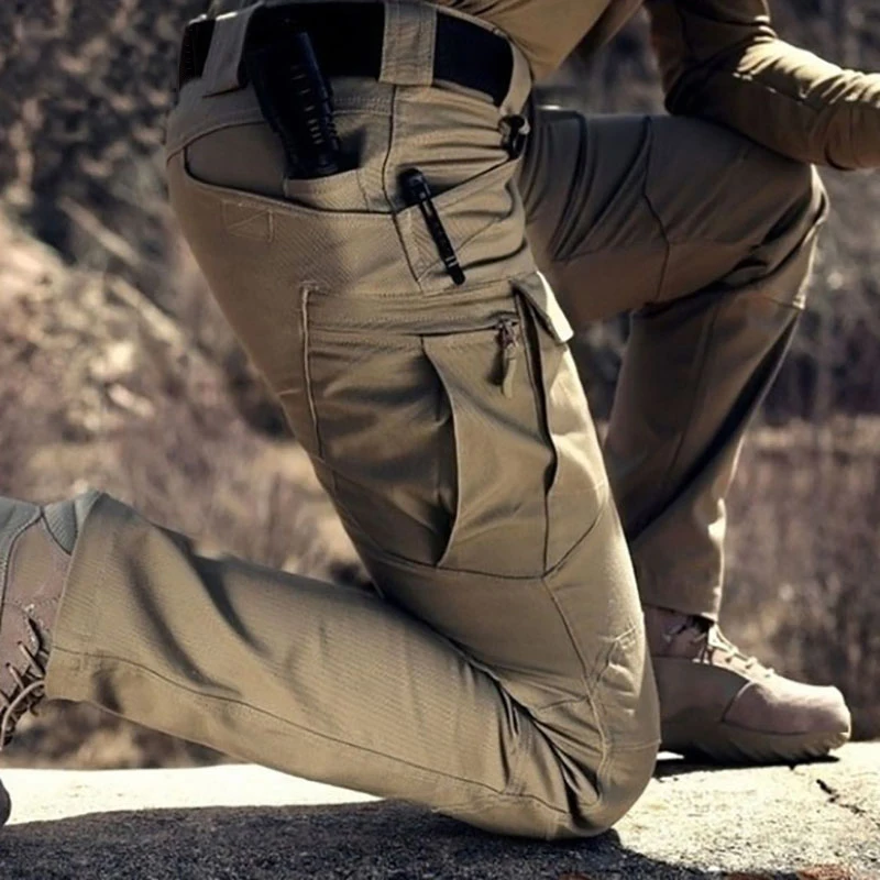 JDYJ brand Man Spring Autumn Outdoor Pants Military Tactical Training pants Mens Hunt Waterproof Combat Hiking Work Trousers
