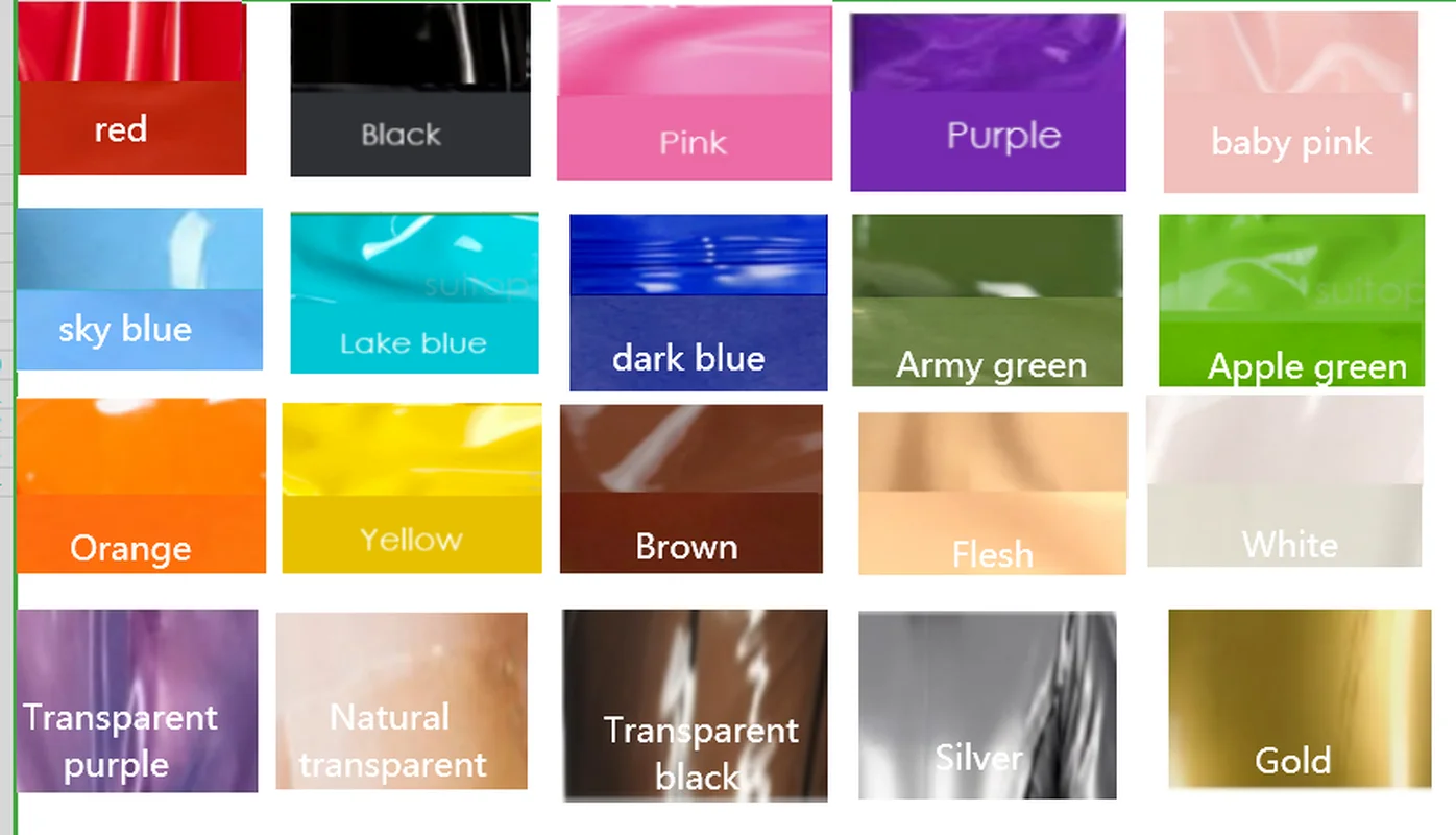 Latex garter gummi rubber suspender clubwear width trims customize 0.4mm latex garter