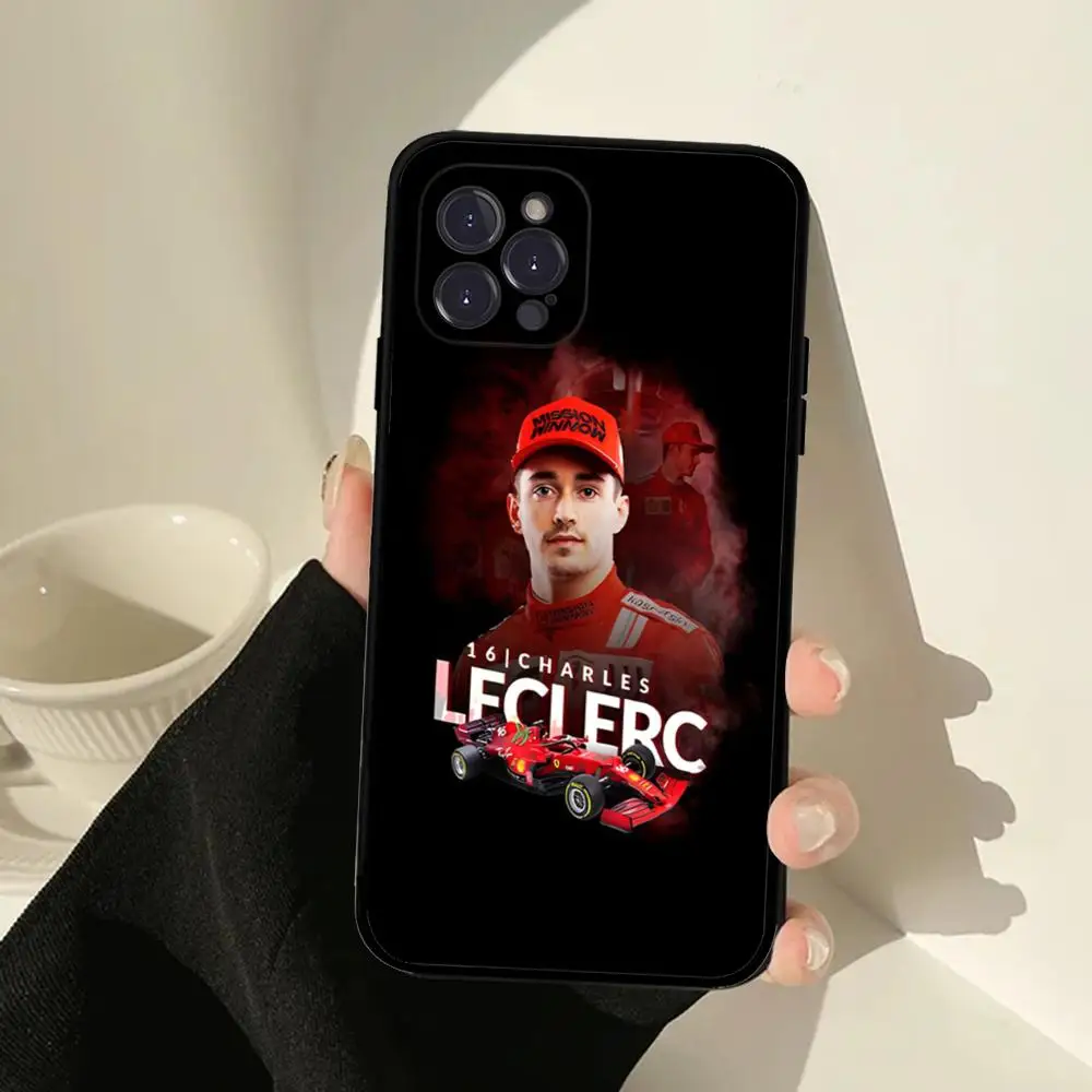 thumbnail image 1 of Funda de teléfono Charles Leclerc 16 F1 para IPhone 15 14 13 12 Mini 11 Pro XS Max X XR SE 6 7 8 Plus, funda de silicona suave, 1 of 5