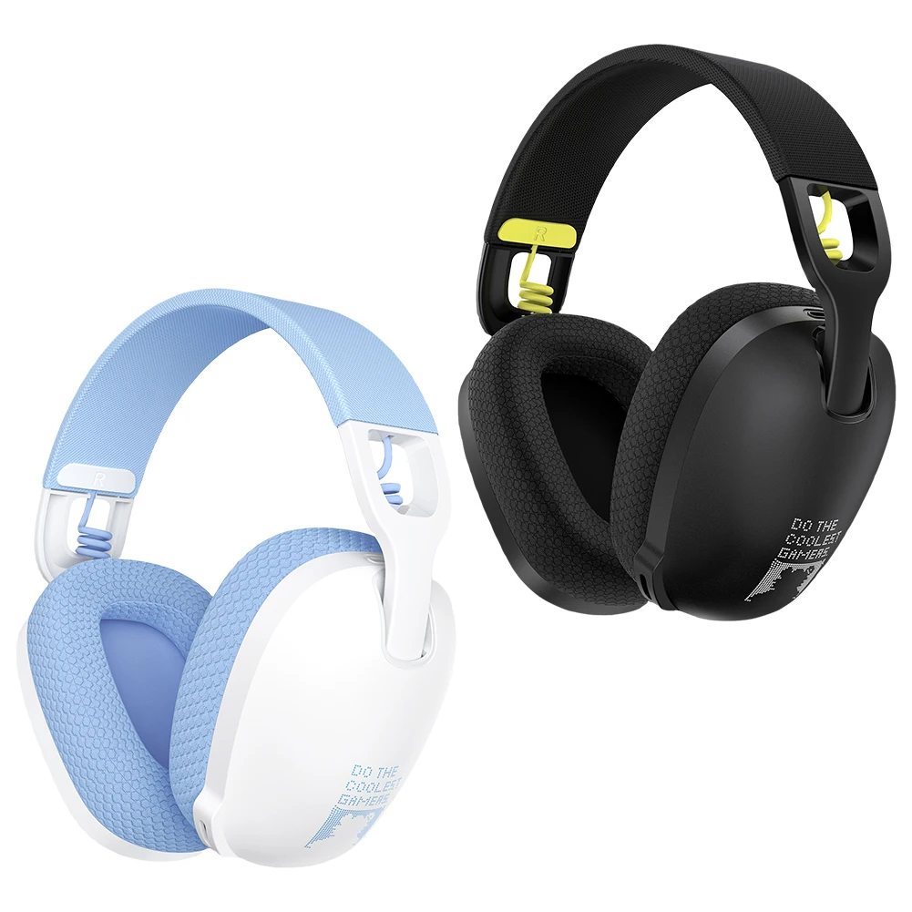 Wireless Gaming Headset 2.4GHz/BT 5.3/Wired Over Ear Headphones Noise Canceling Microphone For PS4 PC Laptop
