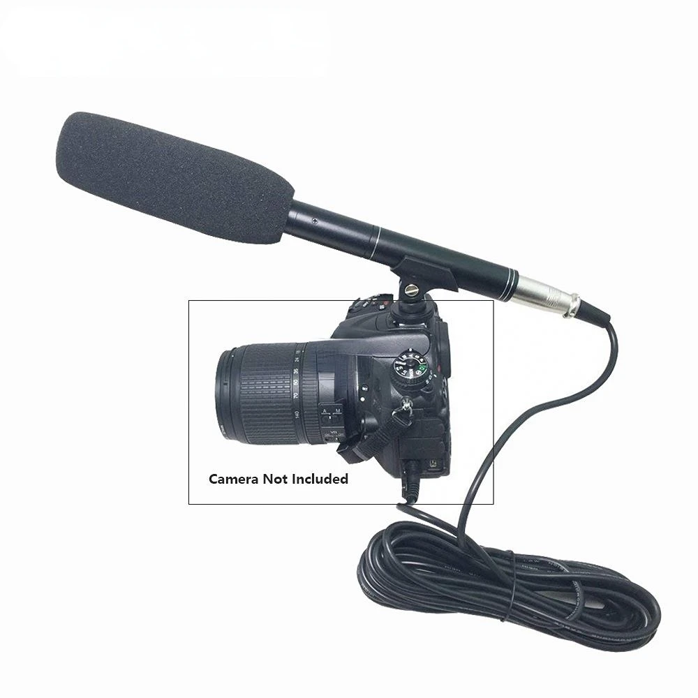 Hot Selling Hand Held Interview Reporter Mic Microphone For Camera