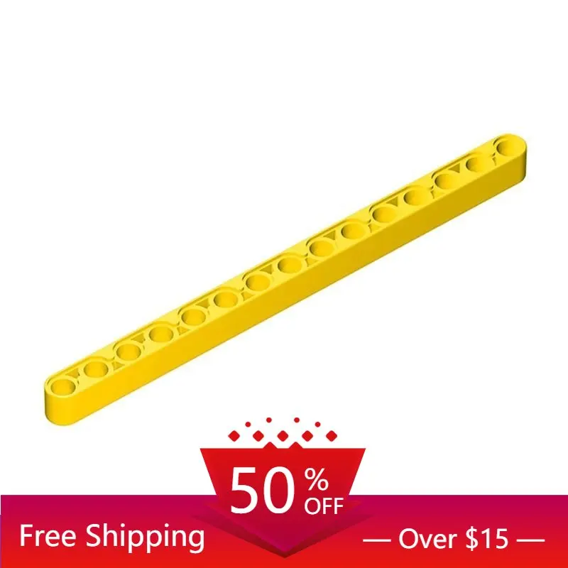 

10PCS MOC Bricks 32278 1X15 Technial Beam 64871 Building Blocks Bricks Parts Kids Brain Games DIY Toys Brithday Best Gifts