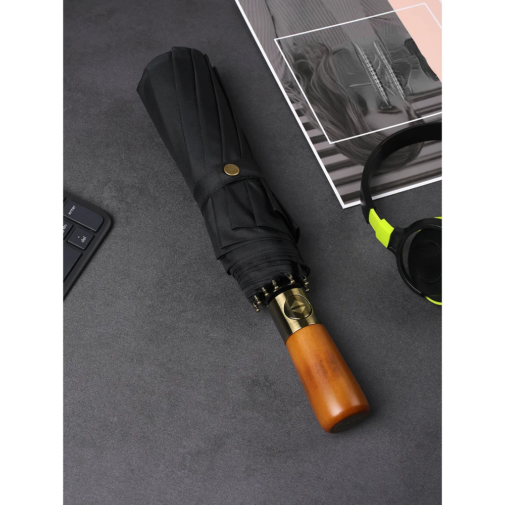 

114CM super strong wind resistant folding automatic umbrella for rainstorm men