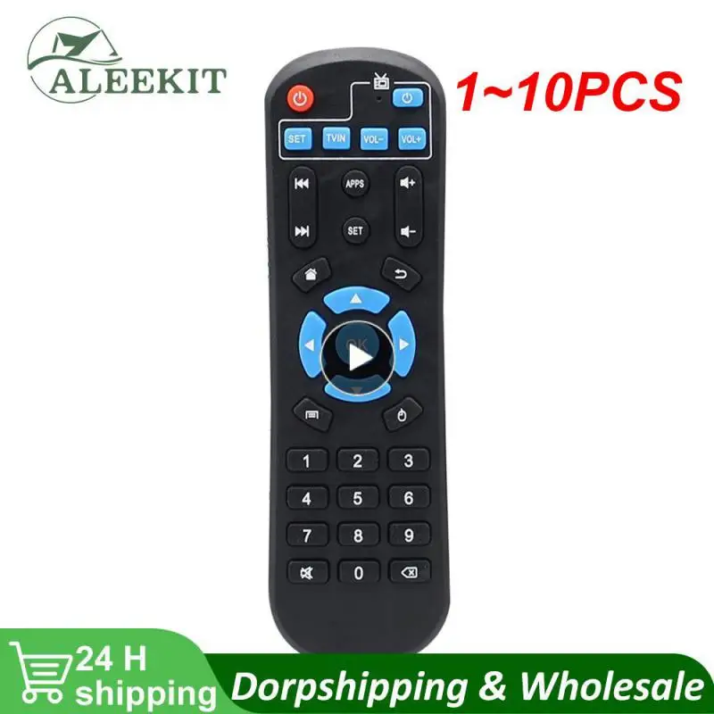 

1~10PCS Univeral TV BOX Remote Control Replacement for Q Plus T95 Max/Z H96 X96 S912 Android TV BOX Media Player IR Learning