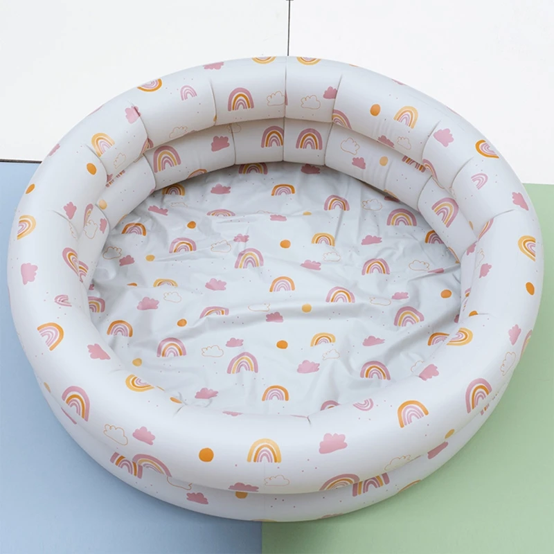 80cm Inflatable Pool Baby Swimming Pool Baby BathTub Kids Portable Outdoor Children Basin Bathtub Newborns Swimming