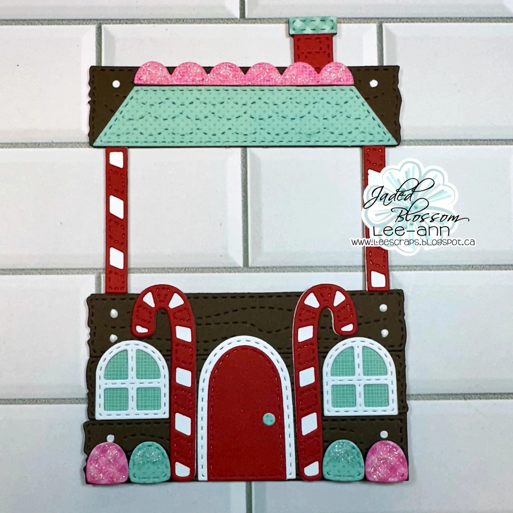 

Metal Cutting Dies Build a Booth Gingerbread House Add Ons cut die For DIY Scrapbook Cutting Die Paper Cards Embossed