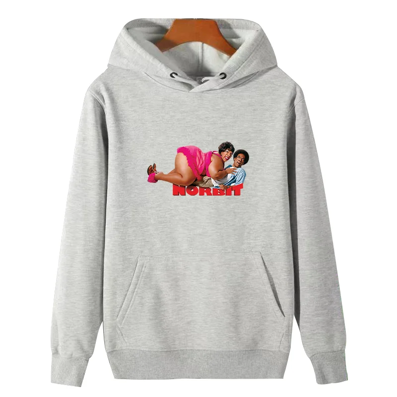 Divertente Norbit Movie Poster Harajuku Graphic Hooded Shirt Winter Cotton Thick Maglione Essentials Felpa Con Cappuccio Felpa Con Cappuccio In Pile A