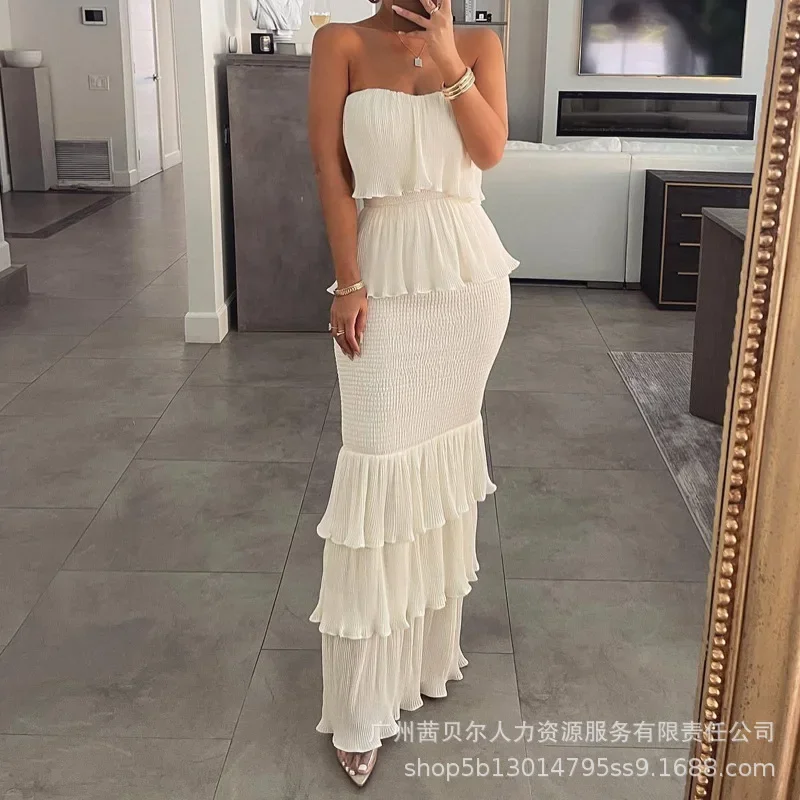 The new spring and summer lace outline ShanZuan aglet small dress