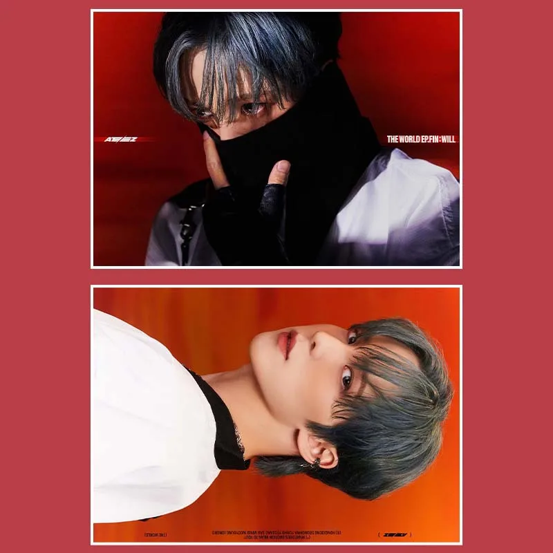  Hongjoong Ateez Poster Prints Spin Off From The Witness Halazia  Ver.3 Kpop Idol Cover HD Print on Canvas Painting Wall Art for Living Room  Decor Boy Gift 24x36inch(60x90cm) : לבית ולמטבח
