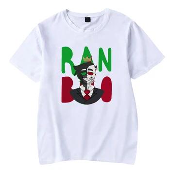 Ranboo Merch T-Shirt 2D Print Clothes Cotton t shirts Streetwear 3