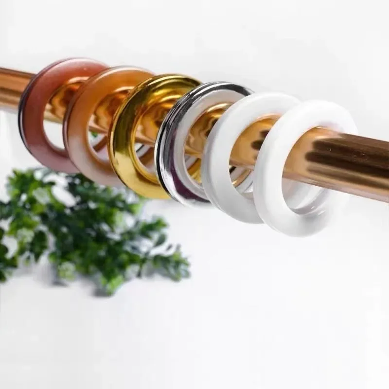 

50/100 шт., пластиковые петли для штор