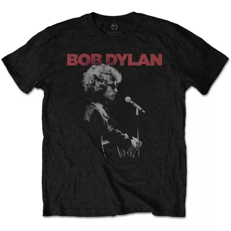 Neues Bob Dylan Bob Dylan, Rock Poet, American Retro High Street Retro T-Shirt mit Harajuku-Muster, Frühlings-/Sommer-T-Shirt, Herrenbekleidung