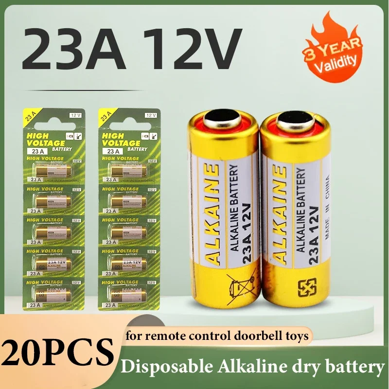 Batteria Super Alcalina Specialistica 12V A23 / 23AF / LRV08 - Foto 10