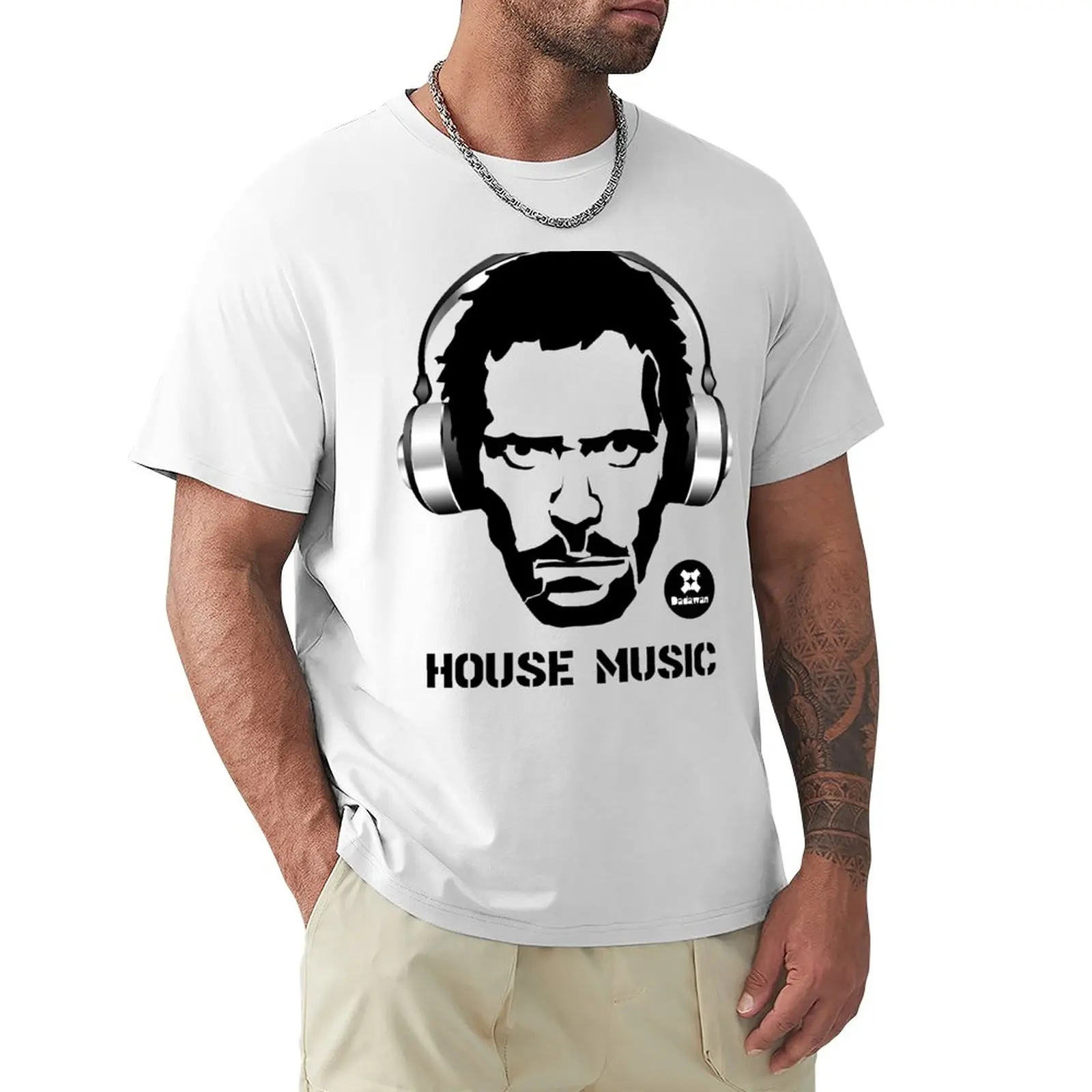 

House Music T-Shirt quick drying shirt black t shirts summer top plus size t shirts mens graphic t-shirts pack