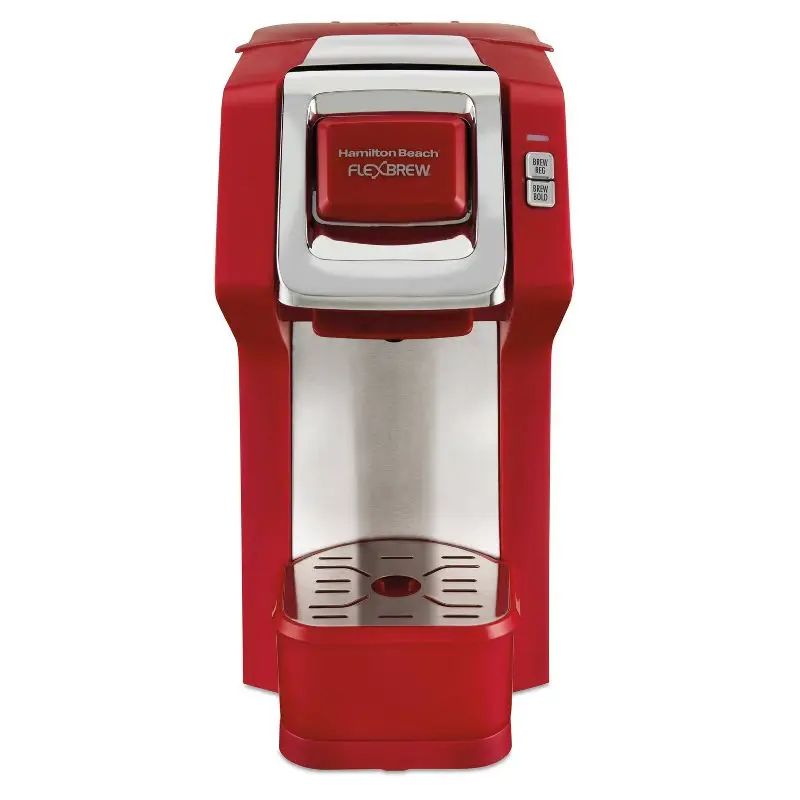 classic drip style 12 cup programmable coffee maker for consistent brews Vibrant Red 2.5-Cup FlexBrew Coffee Maker for Bold Brews