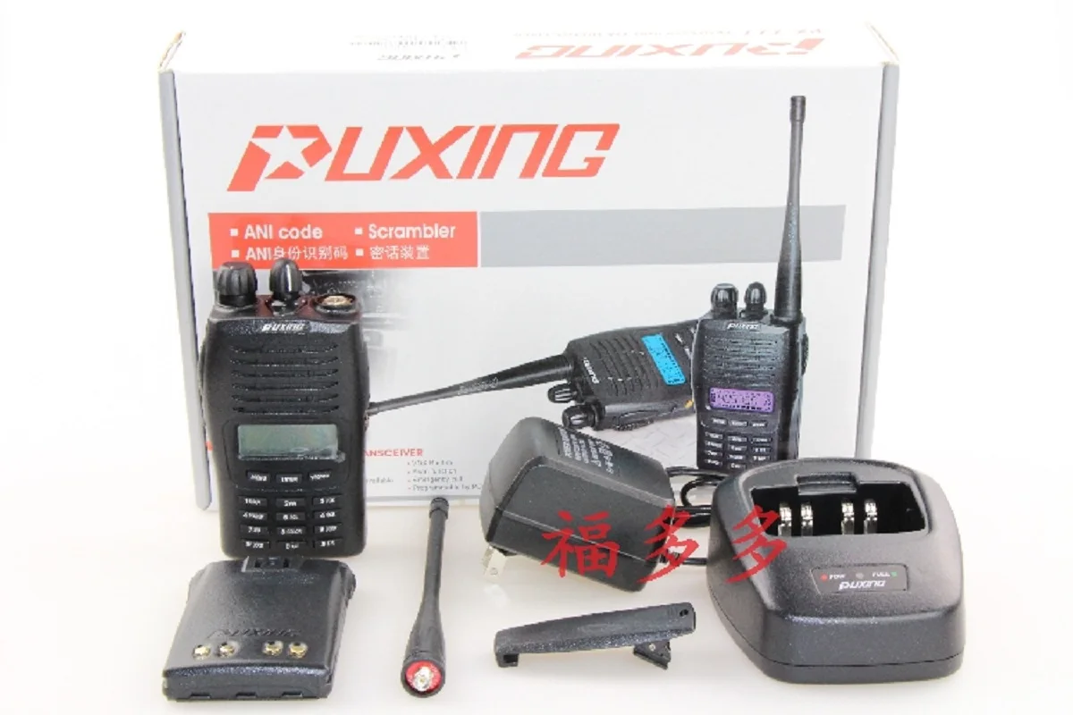 

Портативная радиостанция PUXING PX-777 UHF 400-470 МГц VHF 136-174 МГц PX777
