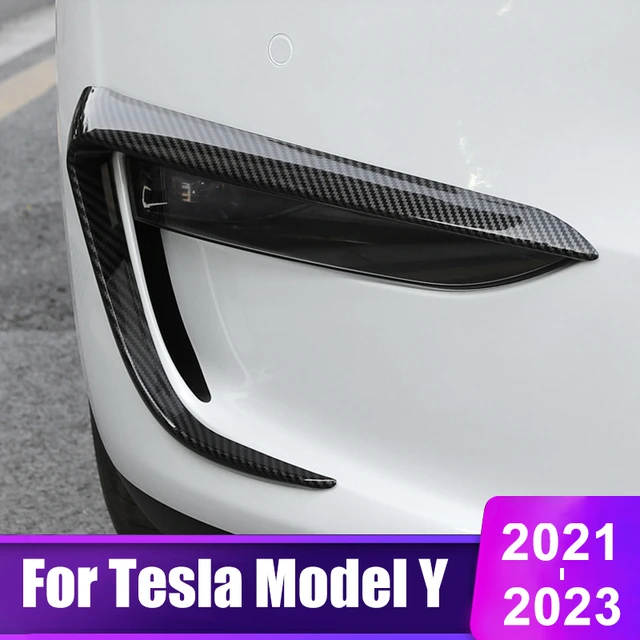 OUTLINE grille bumper Decal sticker compatible with Tesla exterior  decorative accessories for Model 3 & Model Y - V2