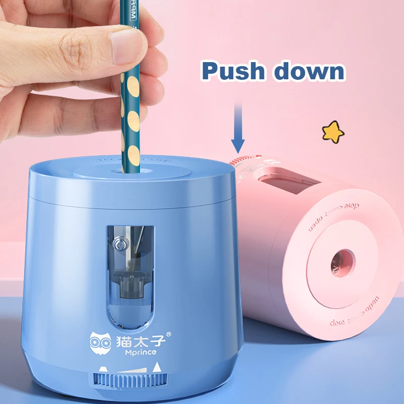 Cute Electric Pencil Sharpener Stationery For Art Colored Pencils
