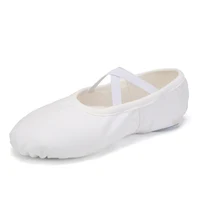Girls Ballet Shoes For Woman Kids Ballet Slippers Women Ballet Flats Children Practise Dance Shoe Soft Sole Canvas Training Shoe