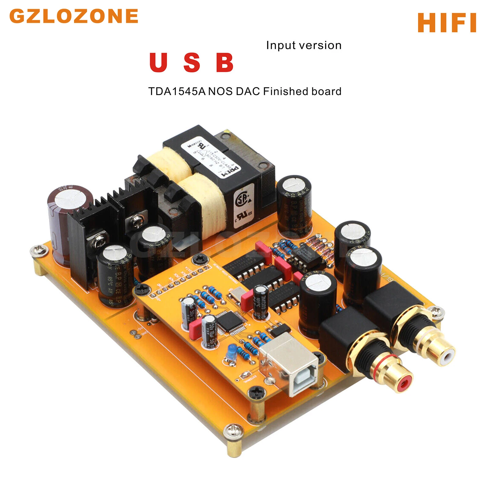 HIFI Classic TDA-1545A NOS DAC Board Decoder Support IIS COAX Or USB Input 3