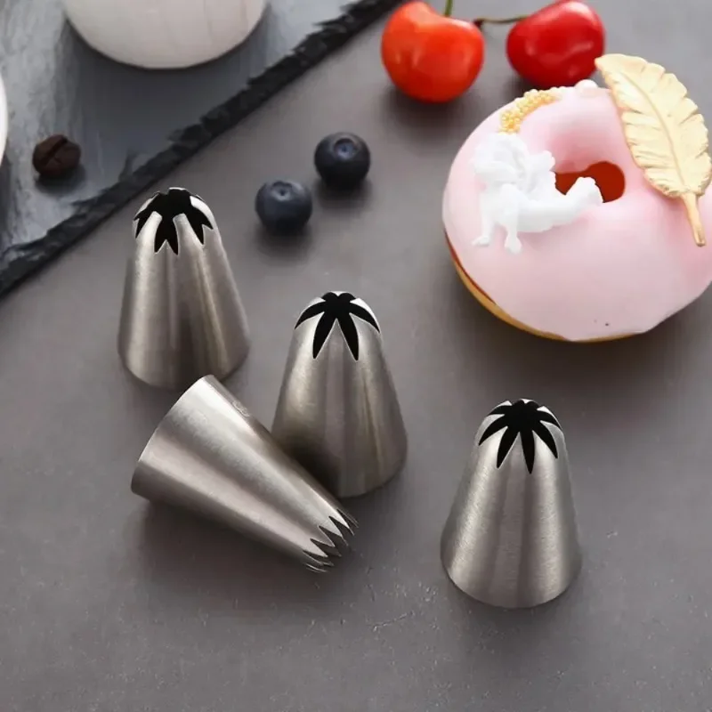 5PCS Large Round Multi-Toothed Baking Tool Set – 304 Stainless Steel 3