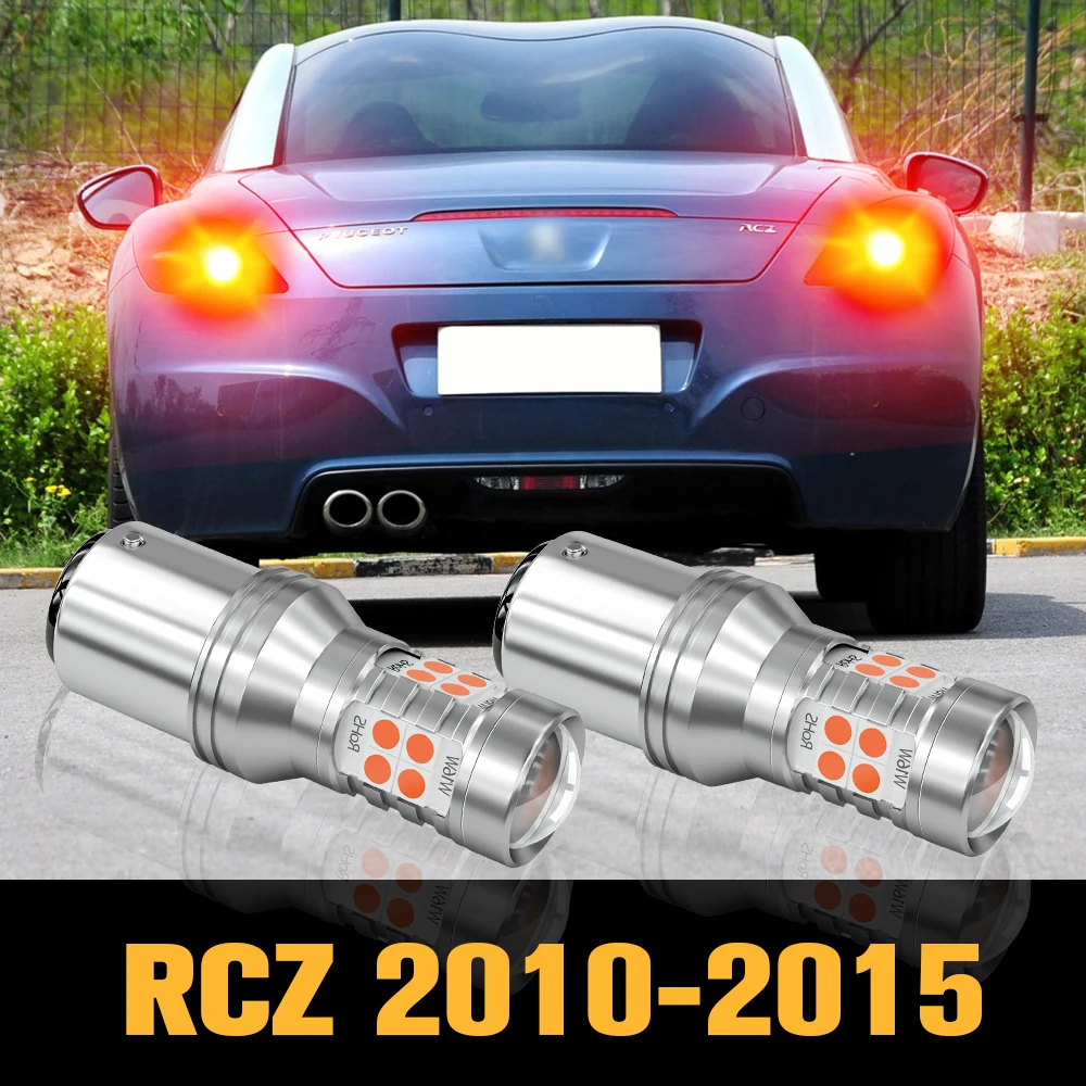 

2pcs Canbus LED Brake Light Lamp Accessories For Peugeot RCZ 2010-2015 2011 2012 2013 2014