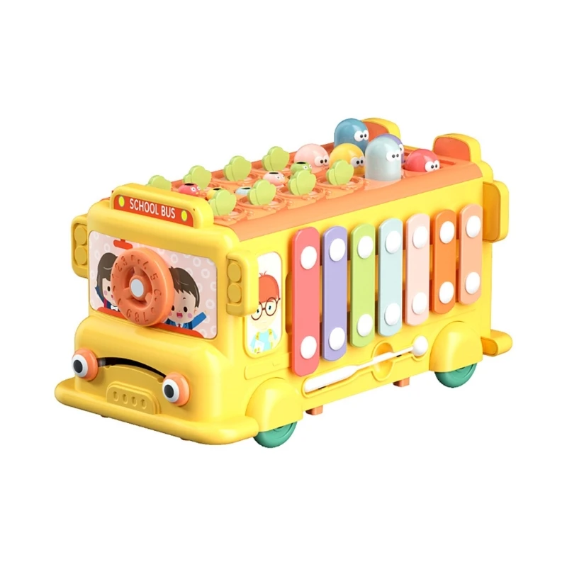 

6in1 Montessori Puzzle Activity Toy Hand-Eye Coordination Plugging Toy for Kids