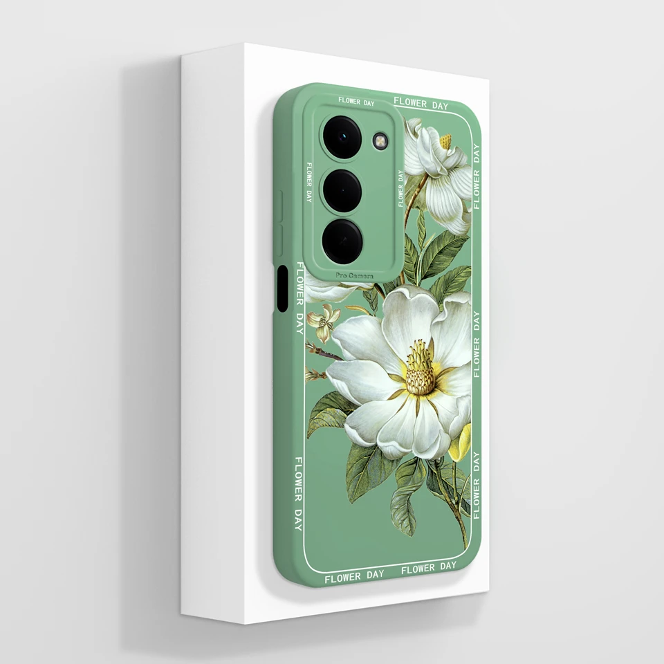 Adorable Girl Avocado Soft Back Cover - Trendy Fall Prevention Case