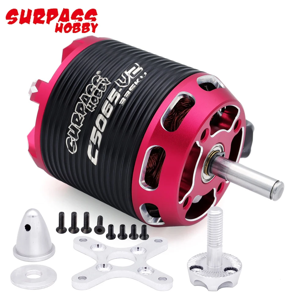 Moteur Brushless RC C5045/C5055/C5065 720KV-335KV pour Voiture Bateau