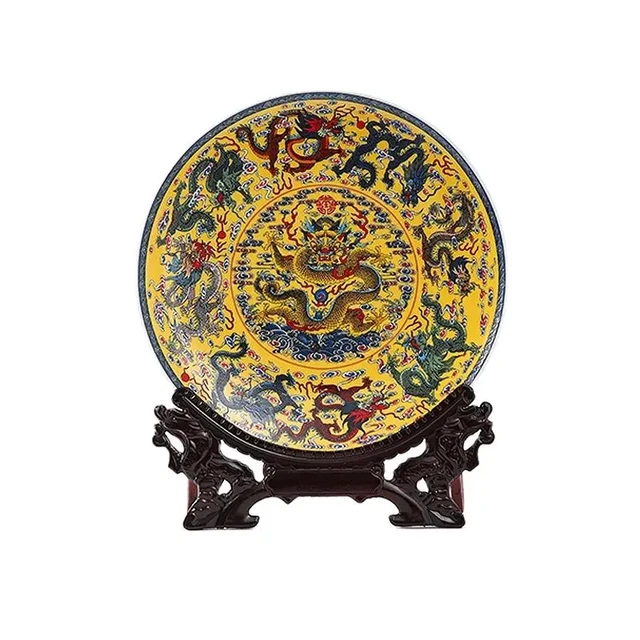 Piatto Decorativo In Ceramica Con Supporto - Souvenir Maslenitsa, Ideale Per Decorazione Casa O Regalo