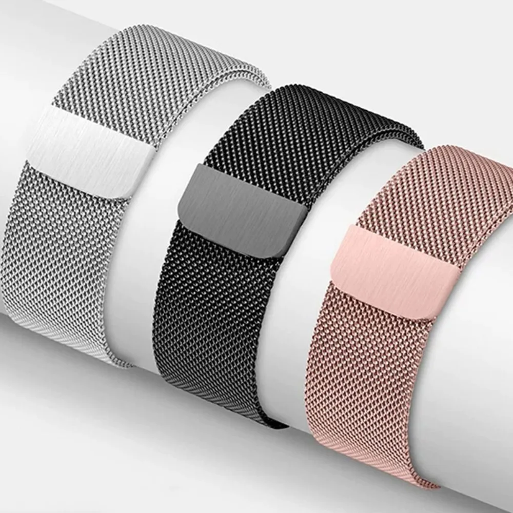 Elegant Milanese Loop Metal Strap for Apple Watch - Premium Stainless Steel Band