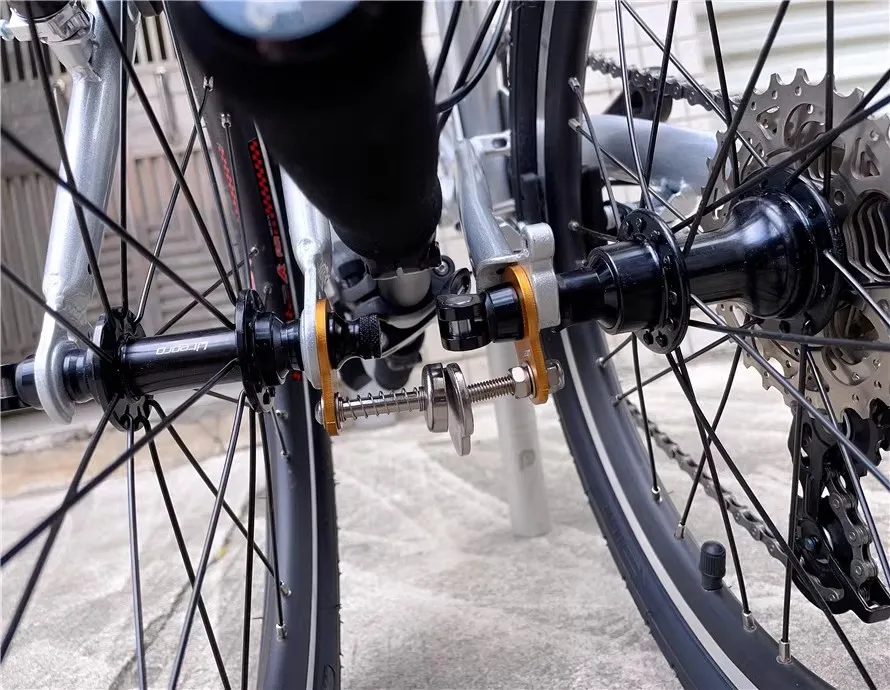 Bicycle Frame Litepro Folding Bike Magnet Fixing Bracket Folding Bike Frame Wheel Fixed Mount Bicycle Accessories