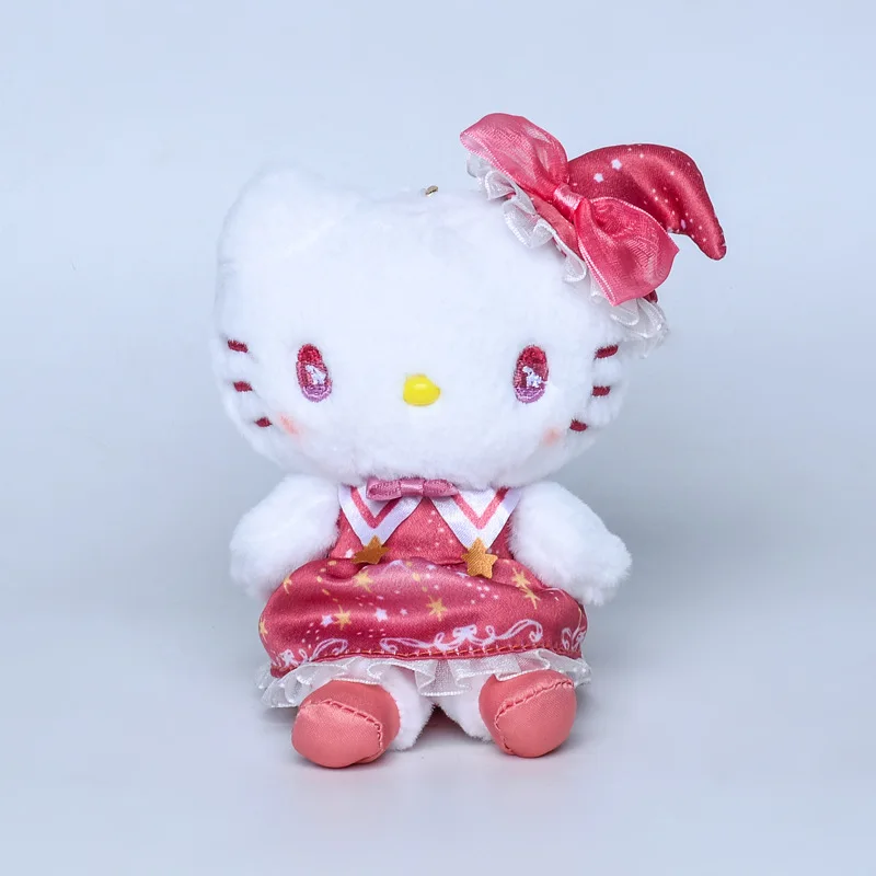 Wholesale 20pcs/lot 12cm Cute Magic  Monster Kuromi Melody Plush Toys Keyring Stuffed Pendants DOlls for Girl Gifts 3