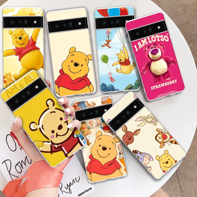 Funda Para Google Pixel 6a Oficial De Disney Winnie Columpio - Winnie The  Pooh